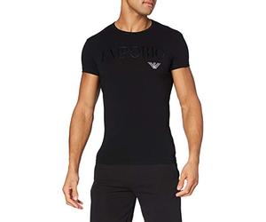 Emporio Armani CC716 111035 00010 Camiseta Interior, Hombre, Negro (Black), XL