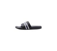 Emporio Armani Chanclas para hombre, Mz684 Black Blue White, 45 EU