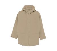 Emporio Armani - Chaqueta Blusón de Mezcla de Algodón - Coats - Mujer - Beige - L -