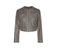 EMPORIO ARMANI Chaqueta de cuero marrón | 40