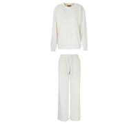 Emporio Armani Chenille Loungewear Tracksuit Sweatshirt, Yogur, S para Mujer