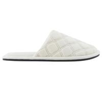 Emporio Armani, CHENILLE MONOGRAM SLIPPERS Mujer, YOGURT, 35 EU