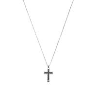 EMPORIO ARMANI Collar colgante para hombre en acero inoxidable con cierre de langosta