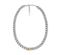 Emporio Armani Collar EGS3187040 hombre, acero inoxidable multicolor, cierre langosta, talla única