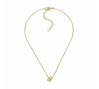 Emporio Armani Collar de acero inoxidable dorado para mujer, EGS3262710