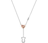 Emporio Armani Collar de plata de ley para mujer, EG3620040, talla única, Plata esterlina, No es una piedra preciosa
