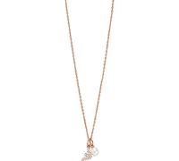 Emporio Armani Collar Para Las Extensiones De Las Mujeres Core, Longitud: 350mm + 70mm, Ancho: 8,6mm, Altura: 4mm Rose Gold Collar De Plata Esterlina, EG3573221