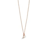 Emporio Armani Collar Para Las Extensiones De Las Mujeres Core, Longitud: 350mm + 70mm, Ancho: 8,6mm, Altura: 4mm Rose Gold Collar De Plata Esterlina, EG3573221