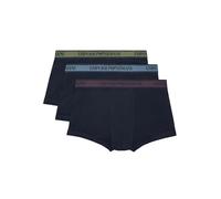 Emporio Armani Core Logoband 3-Pack Trunk Bañador, Marine/Marine/Marine, XL de los Hombres