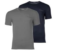 Emporio Armani Camiseta azul noche / gris XL azul noche / gris