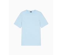 Emporio Armani Crew Neck T-Shirt Camiseta, Azul Claro, XXL para Hombre