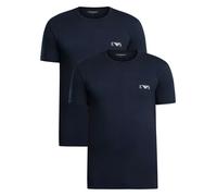 Emporio Armani Camiseta 2-PACK CREW NECK T-SHIRT AF14131 in Marino EU L
