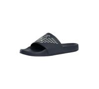 Emporio Armani Hombre Zapatillas Deslizantes, Blue/White, 42 EU