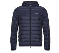 Emporio Armani EA7 Abrigo de plumas CORE IDENTITY DOWN JACKET HD in Marino EU S