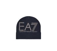 Emporio Armani EA7 Beanie Hat Mountain Visibility, Gorro para hombre, Blue/Volcanic, M