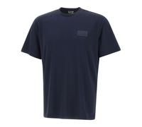 Emporio Armani EA7 - Camiseta de Cuello Redondo Lux Identity EA7 - Tops - Hombre - Azul - XL -