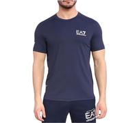 Emporio Armani EA7 Camiseta de hombre Tenis Pro de tejido técnico VENTUS7, 8NPT22 (IT, Texto, XL, Regular, Regular, Navy Blue), azul navy, XL