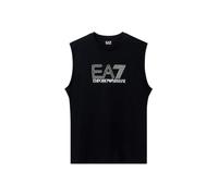 Emporio Armani EA7 - Camiseta de tirantes Visibility de algodón para hombre, 7M001306, Negro , XL