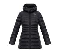 Emporio Armani EA7 - Chaqueta aislada con logo - Jackets - Mujer - Negro - M -
