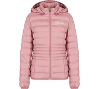 Emporio Armani EA7 - Chaqueta de plumón para mujer con capucha - 8NTB23, Rosa Cachemira, XS