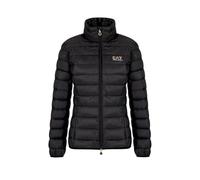 Emporio Armani EA7 - Chaqueta de plumón para mujer Core Lady, de nailon reciclado (IT, texto, XS, regular, regular, negro)