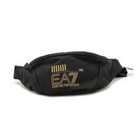 Borsa marsupio uomo Emporio Armani EA7 train core sling shoulder bag black/ gold UB24EA04 245079 CC940 Media