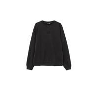 Emporio Armani EA7 - Sudadera de cuello redondo de invierno para niños y adolescentes, mezcla de algodón orgánico ASV, 7B000161, Asphalt, 10 años