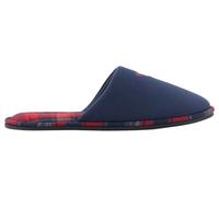 Emporio Armani Eagle Slippers Hombres, Marine+Red Tartan, 40 EU