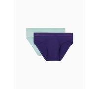 Emporio Armani Eco - Paquete de 2 Calzoncillos de Viscosa para Hombre, Violeta, L, Violeta, L