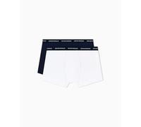 Emporio Armani Eco Viscose 2-Pack Trunk Bañadores Ajustados para Hombre, Azul, M