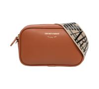 Emporio Armani - Elegante Bolso Bandolera con Detalle de Logo - Bags - Mujer - Marrón - ONE SIZE -