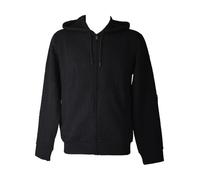 Emporio Armani Embossed Terry Hoodie Sweatshirt Sudadera con Capucha, Azul, M para Hombre