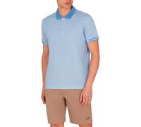 EMPORIO ARMANI Embroidery Logo Polo Beachwear Camiseta, Azul Capitán, XXL para Hombre