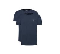 Emporio Armani Endurance Crew Neck 2-Pack Camiseta, Marine/Marine, M Hombres
