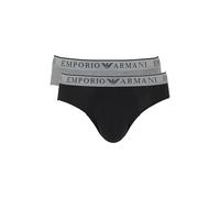 Emporio Armani Endurance - Paquete de 2 Calzoncillos para Hombre, Color Negro, Talla M, Negro, M