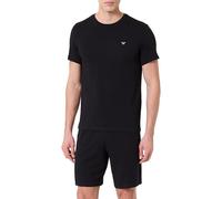 Emporio Armani Endurance Short Pajamas Pantalón de Pijama, Negro, S para Hombre