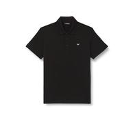 EMPORIO ARMANI Essential Polo Beachwear Camiseta, Negro, M para Hombre