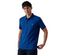 EMPORIO ARMANI Essential Polo Beachwear Camiseta, Sodalita Azul 380, M para Hombre