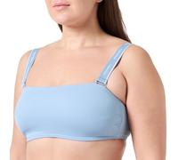 Emporio Armani Essential Studs Logo Bralette Bra Sujetador con Relleno, Tempesta, L De Las Mujeres