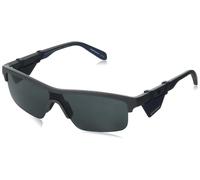 Emporio Armani Gafas de sol rectangulares Ea4218 para hombre, Gris, 35 mm