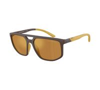 Emporio armani gafas - modelo 0ea4248u, color mate brown, lente 58mm,