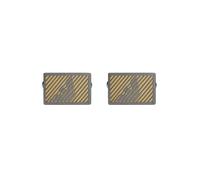 Emporio Armani Gemelos de acero inoxidable de dos tonos para hombre, EGS3241060