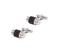 Emporio Armani Gemelos de acero inoxidable para hombre