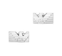 Emporio Armani Gemelos de acero inoxidable para hombre