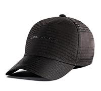 Emporio Armani Gorra de béisbol 627435 negra con logotipo All Over - Unisex, talla única, Negro , Talla única