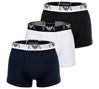 Emporio Armani Hombre Boxer, 3er Paquete - Bold Monogram, Shorts, Stretch Piedra