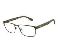 Emporio Armani Hombre EA1105 3388 Monturas ópticas Metal Verde Transparente Cuadrada Normal