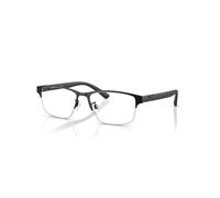 Emporio Armani Hombre EA1138 3001 Monturas ópticas Metal Negro Transparente Pillow Normal