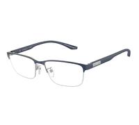 Emporio Armani Hombre EA1147 3368 Monturas ópticas Metal Azul Transparente Pillow Normal