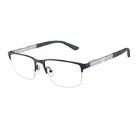 Emporio Armani Hombre EA1164 3042 Monturas ópticas Metal Azul Transparente Cuadrada Normal